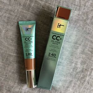 NEW it Cosmetics Matte CC+ cream in Rich Honey